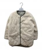 Traditional Weatherwear×Plageトラディショナルウェザーウェア×プラージュ）の古着「別注 リバーシブル QUILT MID ジャケット」｜アイボリー