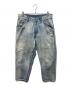 ANCELLM（アンセルム）の古着「REMAKE SELVEDGE TAPERED 5P DENIM PANTS」｜インディゴ