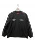 HIDE AND SEEK（ハイドアンドシーク）の古着「V Neck Track Jacket」｜ブラック