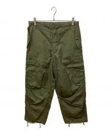 WTAPS（ダブルタップス）の古着「MILT0001 TROUSERS COTTON. CNVS」｜カーキ