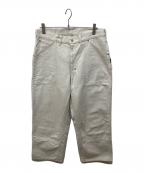 NEIGHBORHOODネイバーフッド）の古着「DOUBLE KNEE DUCK PANTS」｜ホワイト