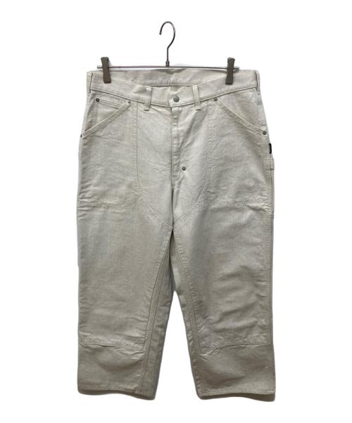 NEIGHBORHOOD（ネイバーフッド）NEIGHBORHOOD (ネイバーフッド) DOUBLE KNEE DUCK PANTS ホワイト サイズ:Lの古着・服飾アイテム