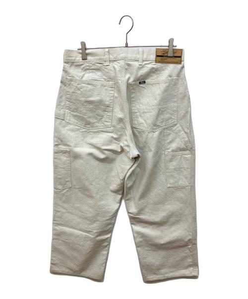 NEIGHBORHOOD（ネイバーフッド）NEIGHBORHOOD (ネイバーフッド) DOUBLE KNEE DUCK PANTS ホワイト サイズ:Lの古着・服飾アイテム