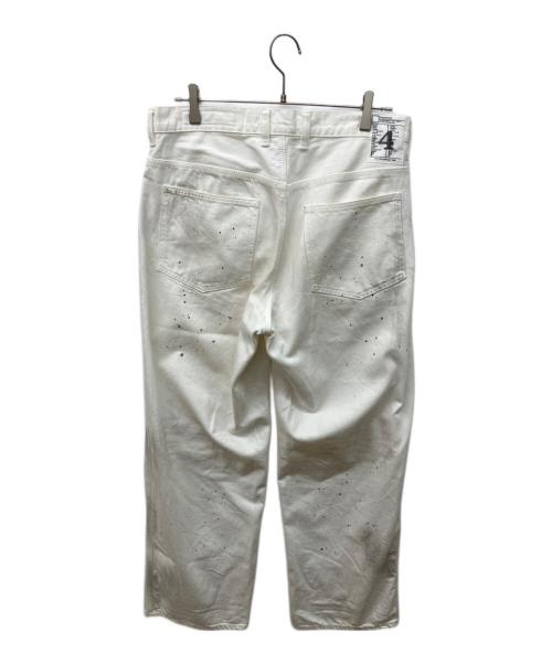 NEIGHBORHOOD（ネイバーフッド）NEIGHBORHOOD (ネイバーフッド) WASHED UTILITY PANTSデニムパンツ ホワイト サイズ:Mの古着・服飾アイテム