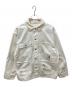 NEIGHBORHOOD（ネイバーフッド）の古着「BW . WASHED COVERALL JACKET」｜ホワイト