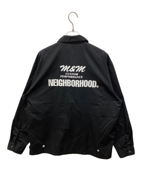 NEIGHBORHOOD（ネイバーフッド）NEIGHBORHOOD (ネイバーフッド) CLASSIC WORK SHIRT LS ブラック サイズ:Lの古着・服飾アイテム