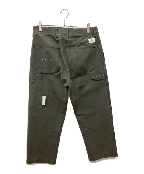 WTAPS（ダブルタップス）WTAPS (ダブルタップス) TROUSERS ペインタートラウザー ワークパンツ カーキ サイズ:02の古着・服飾アイテム