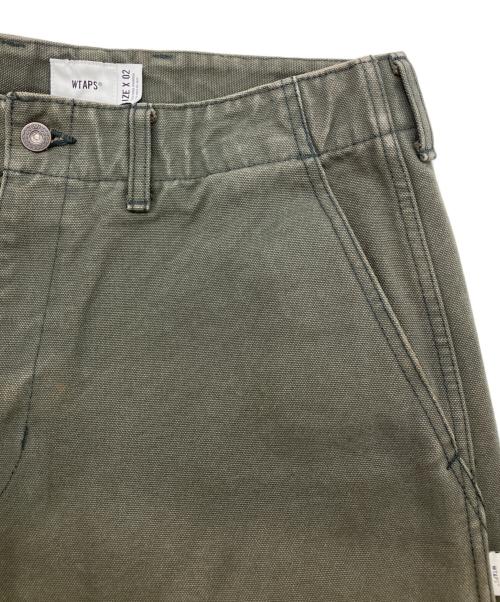 WTAPS（ダブルタップス）WTAPS (ダブルタップス) TROUSERS ペインタートラウザー ワークパンツ カーキ サイズ:02の古着・服飾アイテム
