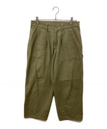 NEIGHBORHOOD（ネイバーフッド）の古着「WIDE BAKER PANTS」｜カーキ