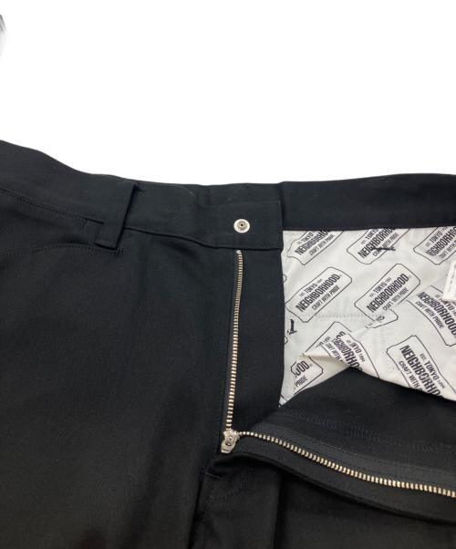 NEIGHBORHOOD（ネイバーフッド）NEIGHBORHOOD (ネイバーフッド) WP WIDE PANTS ブラック サイズ:Lの古着・服飾アイテム