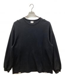 WTAPS（ダブルタップス）の古着「WAFFLE 02 / LS / CTPL（ワッフルロングスリーブTシャツ）」｜ブラック