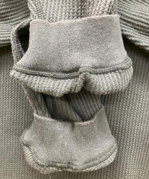 WTAPS（ダブルタップス）WTAPS (ダブルタップス) WAFFLE 02 / LS / CTPL（ワッフルロングスリーブTシャツ） ブラック サイズ:03の古着・服飾アイテム