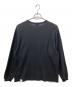 WTAPS (ダブルタップス) WAFFLE 02 / LS / CTPL（ワッフルロングスリーブTシャツ） ブラック サイズ:03：7000円