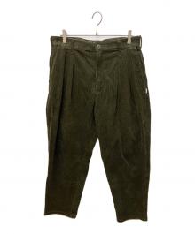 WTAPS（ダブルタップス）の古着「コーデュロイパンツ」｜カーキ