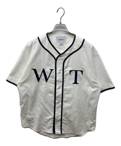 WTAPS（ダブルタップス）WTAPS (ダブルタップス) League SS Cotton.Twill ホワイト サイズ:02の古着・服飾アイテム