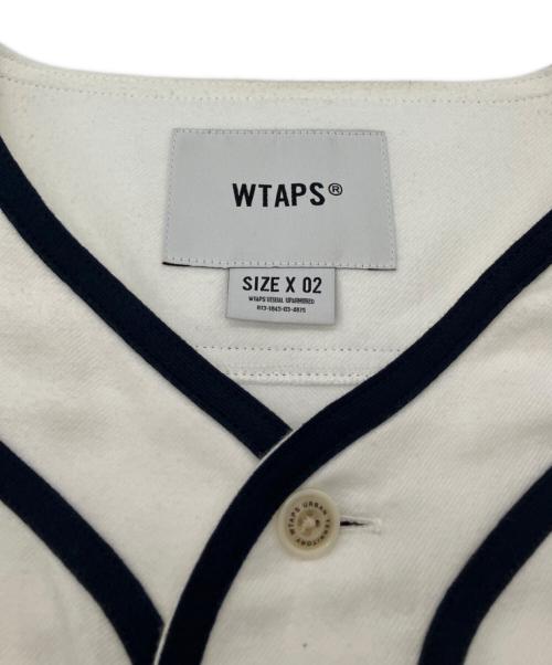 WTAPS（ダブルタップス）WTAPS (ダブルタップス) League SS Cotton.Twill ホワイト サイズ:02の古着・服飾アイテム
