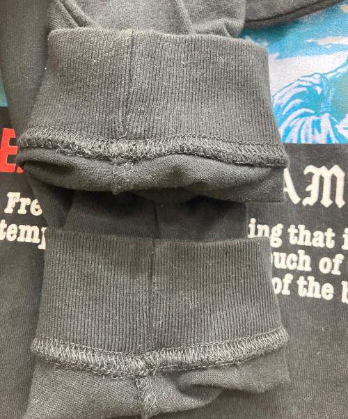 HIDE AND SEEK（ハイドアンドシーク）HIDE AND SEEK (ハイドアンドシーク) Jesus L/S Tee (Big Silhouette) ブラック サイズ:Mの古着・服飾アイテム