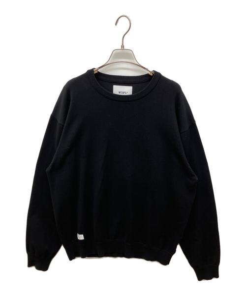 WTAPS（ダブルタップス）WTAPS (ダブルタップス) CREW NECK AFA SWEATER ブラック サイズ:03の古着・服飾アイテム