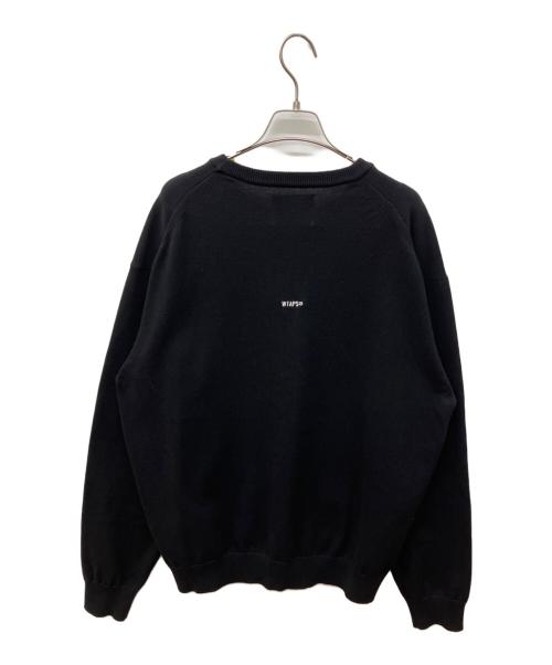 WTAPS（ダブルタップス）WTAPS (ダブルタップス) CREW NECK AFA SWEATER ブラック サイズ:03の古着・服飾アイテム