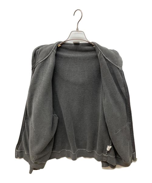 RATS（ラッツ）RATS (ラッツ) PIGMENT DYED ZIP HOODIE グレー サイズ:XLの古着・服飾アイテム