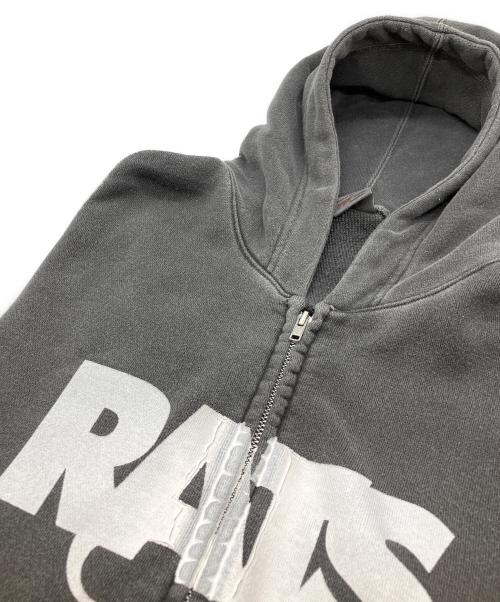 RATS（ラッツ）RATS (ラッツ) PIGMENT DYED ZIP HOODIE グレー サイズ:XLの古着・服飾アイテム