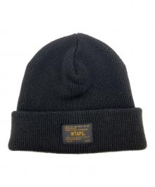 WTAPS（ダブルタップス）の古着「ニットキャップ」｜ブラック
