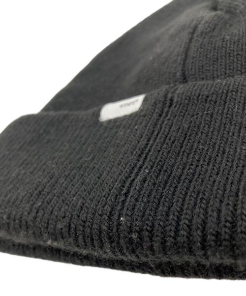WTAPS（ダブルタップス）WTAPS (ダブルタップス) ニットキャップ ブラックの古着・服飾アイテム