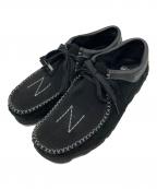 CLARKS×NEIGHBORHOODクラークス×ネイバーフッド）の古着「コラボワラビーシューズ」｜ブラック