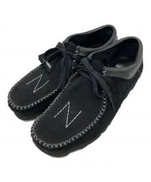 CLARKS×NEIGHBORHOOD（クラークス×ネイバーフッド）の古着「コラボワラビーシューズ」｜ブラック