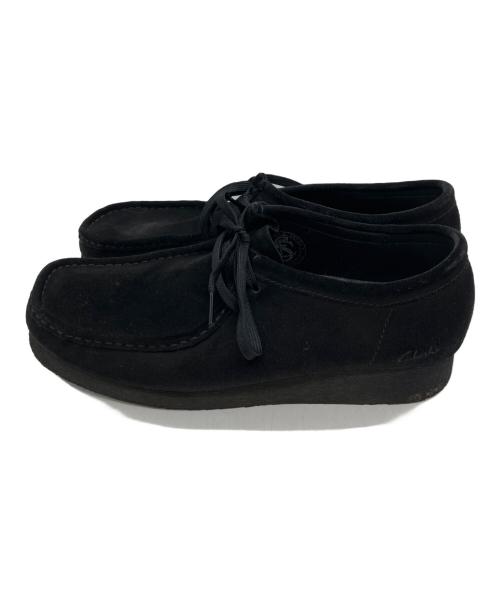 CLARKS（クラークス）CLARKS (クラークス) ワラビーシューズ ブラック サイズ:UK9の古着・服飾アイテム