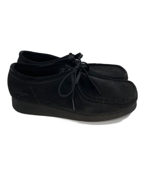 CLARKS（クラークス）CLARKS (クラークス) ワラビーシューズ ブラック サイズ:UK9の古着・服飾アイテム