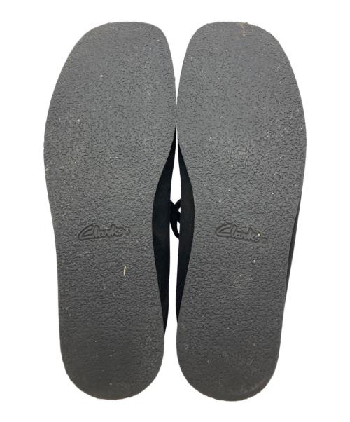 CLARKS（クラークス）CLARKS (クラークス) ワラビーシューズ ブラック サイズ:UK9の古着・服飾アイテム