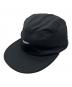 WTAPS（ダブルタップス）の古着「T-5 01 / CAP / POLY. SATIN　ティーファイブ ゼロワン / キャップ / ポリエステル サテン　キャップ」｜ブラック