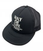 RATSラッツ）の古着「WAY OF LIFE MESH CAP」｜ブラック