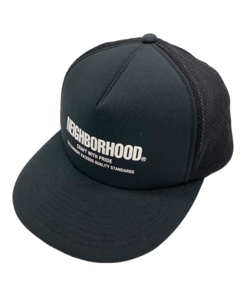 NEIGHBORHOOD（ネイバーフッド）NEIGHBORHOOD (ネイバーフッド) メッシュキャップ ブラックの古着・服飾アイテム