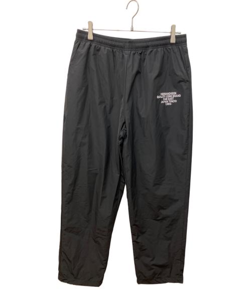 HIDE AND SEEK（ハイドアンドシーク）HIDE AND SEEK (ハイドアンドシーク) Nylon Track Pant ブラック サイズ:Lの古着・服飾アイテム