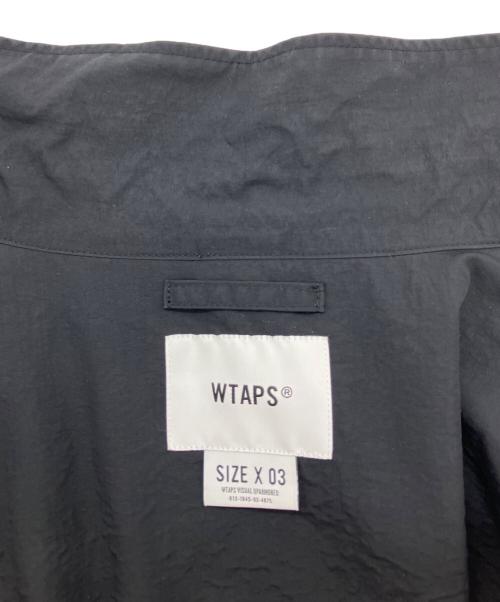 WTAPS（ダブルタップス）WTAPS (ダブルタップス) TRACK / JACKET / NYLON. TUSSAH. PERTEX ブラック サイズ:3の古着・服飾アイテム