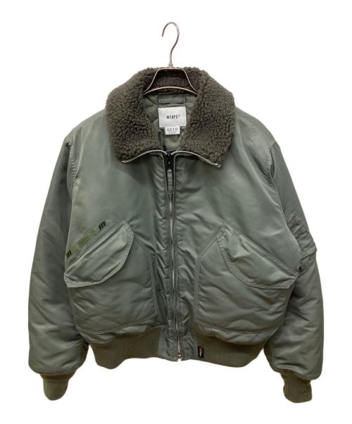 WTAPS（ダブルタップス）WTAPS (ダブルタップス) ES JACKET NYLON SATIN CORDURA カーキ サイズ:03の古着・服飾アイテム