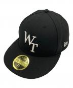 WTAPS×New Eraダブルタップス×ニューエラ）の古着「59FIFTY LOW PROFILE / CAP / POLY. TWILL.」｜ブラック