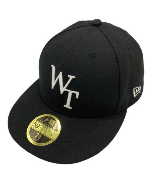 WTAPS（ダブルタップス）WTAPS (ダブルタップス) New Era (ニューエラ) 59FIFTY LOW PROFILE / CAP / POLY. TWILL. ブラックの古着・服飾アイテム