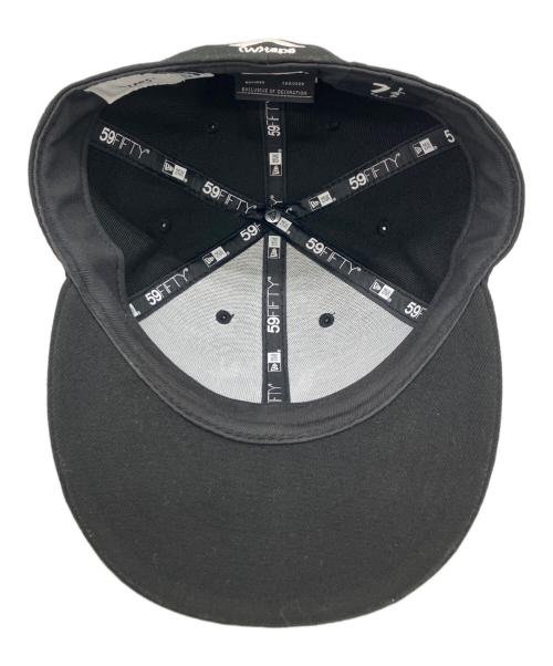 WTAPS（ダブルタップス）WTAPS (ダブルタップス) New Era (ニューエラ) 59FIFTY LOW PROFILE / CAP / POLY. TWILL. ブラックの古着・服飾アイテム