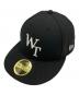 WTAPS（ダブルタップス）の古着「59FIFTY LOW PROFILE / CAP / POLY. TWILL.」｜ブラック