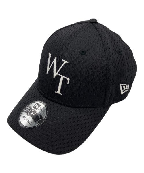 WTAPS（ダブルタップス）WTAPS (ダブルタップス) New Era (ニューエラ) 9FORTY / CAP / POLY. MESH. キャップ ブラックの古着・服飾アイテム