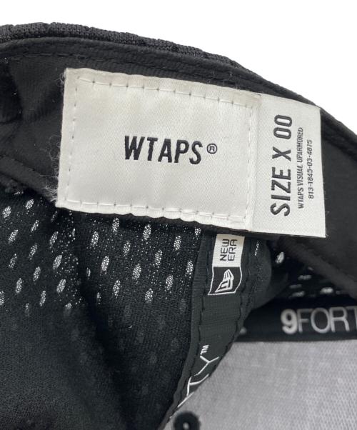 WTAPS（ダブルタップス）WTAPS (ダブルタップス) New Era (ニューエラ) 9FORTY / CAP / POLY. MESH. キャップ ブラックの古着・服飾アイテム