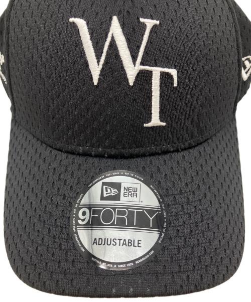 WTAPS（ダブルタップス）WTAPS (ダブルタップス) New Era (ニューエラ) 9FORTY / CAP / POLY. MESH. キャップ ブラックの古着・服飾アイテム