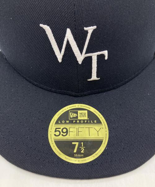 WTAPS（ダブルタップス）WTAPS (ダブルタップス) New Era (ニューエラ) 59FIFTY LOW PROFILE CAP ネイビーの古着・服飾アイテム