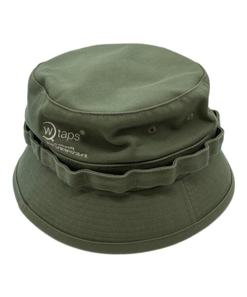 WTAPS（ダブルタップス）WTAPS (ダブルタップス) JUNGLE 02/HAT/COTTON.TWILL　ジャングル ゼロツー / ハット / コットン ツイル　バケットハット カーキ サイズ:03の古着・服飾アイテム