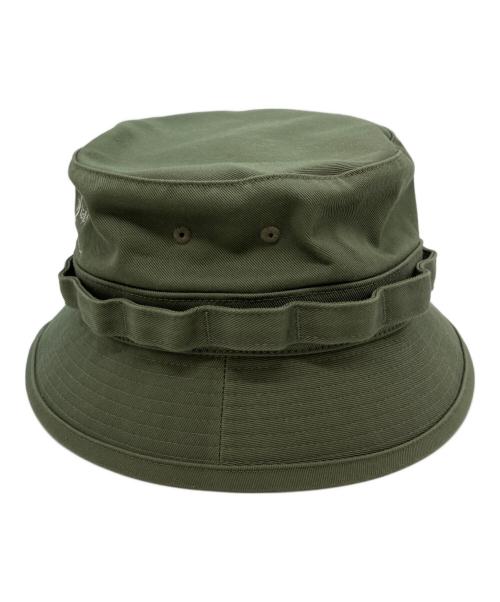 WTAPS（ダブルタップス）WTAPS (ダブルタップス) JUNGLE 02/HAT/COTTON.TWILL　ジャングル ゼロツー / ハット / コットン ツイル　バケットハット カーキ サイズ:03の古着・服飾アイテム