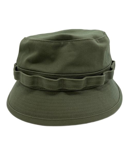 WTAPS（ダブルタップス）WTAPS (ダブルタップス) JUNGLE 02/HAT/COTTON.TWILL　ジャングル ゼロツー / ハット / コットン ツイル　バケットハット カーキ サイズ:03の古着・服飾アイテム