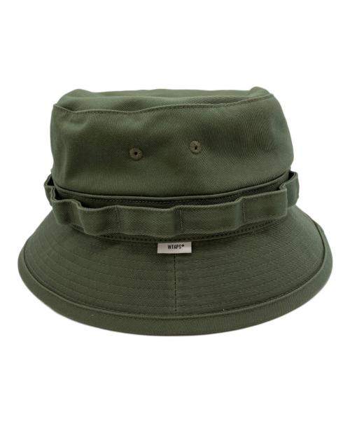 WTAPS（ダブルタップス）WTAPS (ダブルタップス) JUNGLE 02/HAT/COTTON.TWILL　ジャングル ゼロツー / ハット / コットン ツイル　バケットハット カーキ サイズ:03の古着・服飾アイテム